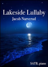 Lakeside Lullaby SATB choral sheet music cover